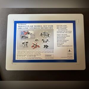 Brand new in box! Molymod molecular model set for organic stereochemistry